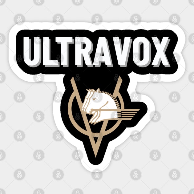 Ultravox Rage In Eden Sticker by Timeless Chaos